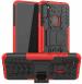 KrKis Samsung M11 Red Rubber, Plastic Back Cover