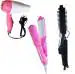 ROMARO Nirvani NV-1290 SX-8006 471B Personal Care Appliance Combo (Hair Dryer, Hair Straightener, Hair Curler)