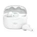 JBL Tune Beam In Ear Wireless TWS Earbuds with Mic, ANC Earbuds, Customized Extra Bass with Headphones App, 48 Hrs Battery, Quick Charge, 4-Mics, IP54, Ambient Aware & Talk-Thru, Bluetooth 5.3 (White)