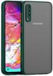 S-Hardline Samsung Galaxy A30S Green Rubber, Plastic, Fiber Back Cover