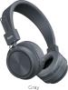 hoco. Bluetooth Headphones with Mic & Up to 12 Hrs Playback & Soft Padded Ear Cushions Bluetooth Headset (Grey, On the Ear)