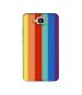 Casotec Rainbow Colors Design Printed Silicon Soft TPU Back Case Cover for Huawei Honor Holly 2 Plus