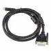 ACCU CABLE HDMI Input To DVI Output (Not VGA) Adapter Cable, Black