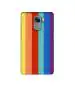 Casotec Rainbow Colors Design 3D Printed Hard Back Case Cover for Huawei Honor 7