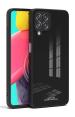 U&E Black Mobile cover Polycarbonate Back Case Cover For Samsung M53 5G