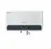 Havells Orizzonte 15 Litre Storage Water Heater | Glass Coated Tank, Digital Display, Remote Controlled | Warranty: 7 Year On Tank, Free Shock Safe Plug | (White), Wall
