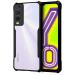 COBERTA Back Cover for Vivo Y20G Back Cover Case - Black Transparent