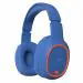 ZEBRONICS Zeb-Thunder Bluetooth Wireless Over Ear Headphone. (Blue+Red)