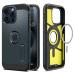 Spigen Tough Armor Magfit Back Cover Case Compatible with iPhone 15 Pro Max (TPU + Poly Carbonate | Metal Slate)
