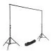 Won Black Filming Backdrop Stand Back Screen Support System 2 In 1