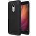 Zapcase Black Rubber Back Cover For Xiaomi Redmi Note 4