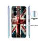 Casotec London Flag wallpaper Design Printed Silicon Soft TPU Back Case Cover for Tecno Pova 5 4G / Pova 5 Pro 5G / Pova 5 Pro 5G