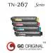 GC Original Toner Cartridge TN-263/267 XL toner cartridge compatible for HL-L3230CDN/HL-L3270CDW/DCP-L3551CDW/MFC-L3750CDW/MFC-L3770CDW/Brother HL-L3210CW/Brother HL-L3230CDN/Brother HL-L3270CDW/Brother DCP-L3551CDW/3735CDN/L3750CDW/L370CDW.