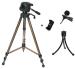 Eloies Simpex 61.4 inch Height Heavy Duty Photo Video Tripod Stand for DSLR and Mobile Phones (Combo Pack)