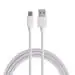 FLiX (Beetel) USB to Type C PVC Data Sync & 2A Fast Charging Cable, Made in India, 480Mbps Data Sync, Tough Cable, 1 Meter Long USB Cable for USB Type C Devices (White)(XCD-C12)
