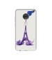 Casotec Eiffel Tower Shape DesignPrinted Silicon Soft TPU Back Case Cover for Motorola Moto G7
