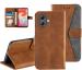 Autofocus Faux Leather Back Case Flip Cover for Samsung Galaxy A04e with ID Card Slot | Foldable Stand | 2 Card Slot | 1 Cash Slot | Magnetic Closure - Executive Brown, 21551