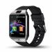 CRATIX DZ09 Silver Smartwatch Works with All Phones Smartwatch (Black Strap, Free Size)