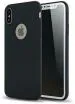 XOVO Back Cover for Apple iPhone X (Black, Dual Protection, Silicon, Pack of 1)