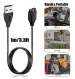 Tech Gear Magnetic Charging Cable 1 m USB Cable (Compatible with Garmin Approach S40 Garmin Approach S60, Black, One Cable)