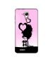Casotec Sweet Love Design Printed Silicon Soft TPU Back Case Cover for Micromax Bolt Selfie Q424