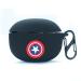 Kolorcase Realme DIZO Buds Z Pro Silicone Captain America Case Cover with Hook