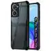 Fashionury Shockproof Crystal Clear Back Cover Case for Vivo Y18 / Vivo Y03 / Vivo Y18e | 360 Degree Protection | Protective Design | Transparent Back Cover (Black Bumper)