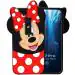 Lejaao Vivo V17 Pro Cute Girlish 3D Mickey Mouse Red Silicone Mobile Back Cover