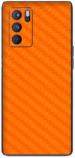 Orgic India Oppo Reno 6 Pro Carbon Orange Mobile Skin