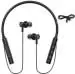 XQUR Black In The Ear Neck Bend Wireless Neckband With To 36H Playback, Bass Bluetooth Headset