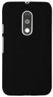 KWINE CASE Moto G4 Plus Black Rubber Back Cover