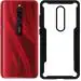 CarryWrap Back Cover for Xiaomi Redmi 8, Xiaomi Redmi 8a Dual (Black, Transparent, Hard Case, Pack of: 1)