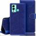 Slugabed Flip Cover for Infinix Hot 12 Play | Magnetic Closurer| PU Leather Magnetic Wallet Back Cover Case (Blue)