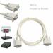 CABLES MASTER Serial Female to Female Null Modem Cable DB9 FTA Direct Connection 9 Pin 1.5M