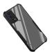 Rakulo Back Cover for Oppo A55 4G, Eagle Case Hard PC Back Transparent Shock Proof Rubberized Case (Black)