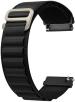 Artmu Black Nylon, Metal Sport Strap With Ghook Replacement Wristband Alpine Loop Belt For Noise Colorfit Buzz, Noise Colorfit Endurance 22 Mm