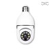 OneXsale 1080p Wifi 2mp Bulb Camera Live View Color Night Vision 2 Way Audio IP66 SD Card Support Security Camera