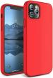 Mcase Silicon Red Back Cover For Apple Iphone 12 Pro Max