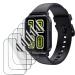 FCS 9H Flexible Smart Watch Screen Protector for Dizo Watch 2 Sports| Pack of 5