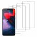 Kite Digital OnePlus 6 Transparent Tempered Glass Screen Protector with Full Screen Coverage - Except Edges and Easy Installation Kit (Pack of 4)