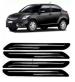 Gee Cee Black Pvc Car Bumper Protector Guard For Maruti Swift Dzire Type-Ii (Set Of 4)