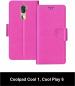Sbms Coolpad Cool 1, Coolpad Cool Play 6 Pink Artificial Leather Flip Cover