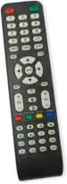 Xpecial Remote Controller for Oscar Smart LED, LCD TV and DVD (Black)