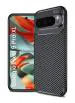 Golden Sand for Google Pixel 9 Pro XL 5G Cover Drop Tested Shock Proof Slim Armor Aramid Carbon Fibre Rugged TPU Case for Google Pixel 9 Pro XL 5G, Black