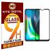 Kite Digital Motorola G9 (Black) 5D/6D/11D/21D Premium Tempered Glass Screen Protector Slim 9H Hard 2.5D with Full Installation Kit