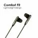 Xeanco High Bass 10mm Dynamic Driver in-Ear Wired Earphones with in-line mic - Grey