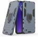 Mbcase Samsung Galaxy M10 Grey Plastic, Rubber, Polycarbonate Shock Proof Back Cover