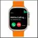 MEERtronics New Version T800 ultra 2 Smart Watch with Bluetooth Calling and Social Media Notification, Latest Smartwatch (Orange)
