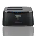 Pibox India - Dual Bay USB 3.0 to SATA I, II, III Hard Drive Docking Station Upto 12TB for 2.5 or 3.5in HDD, SSD with Hard Drive Duplicator Offline Clone and Auto Sleep and UASP - Top-Loading Design