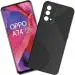 Knotyy OPPO A74 5G Black Back Cover